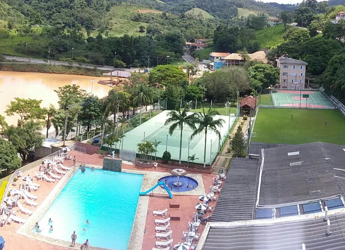 Flat Cavalinho Branco - Vista Do Lago E Piscina Aquecida Águas de Lindóia Buitenkant foto